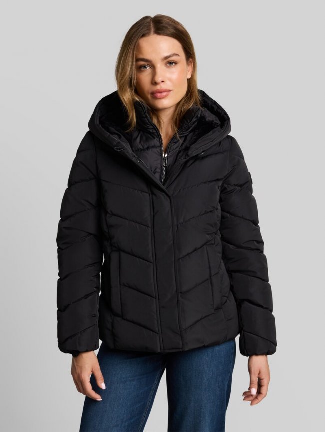 Tom Tailor 2-in-1 Puffer-Jacke mit abnehmbarem Einsatz - Deep Black Tom Tailor 2-in-1 Puffer-Jacke mit abnehmbarem Einsatz - Deep Black