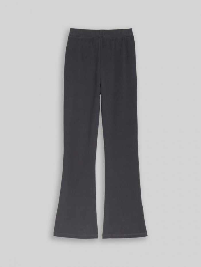 Tom Tailor Flared Leggings - Coal Grey Tom Tailor Flared Leggings - Coal Grey