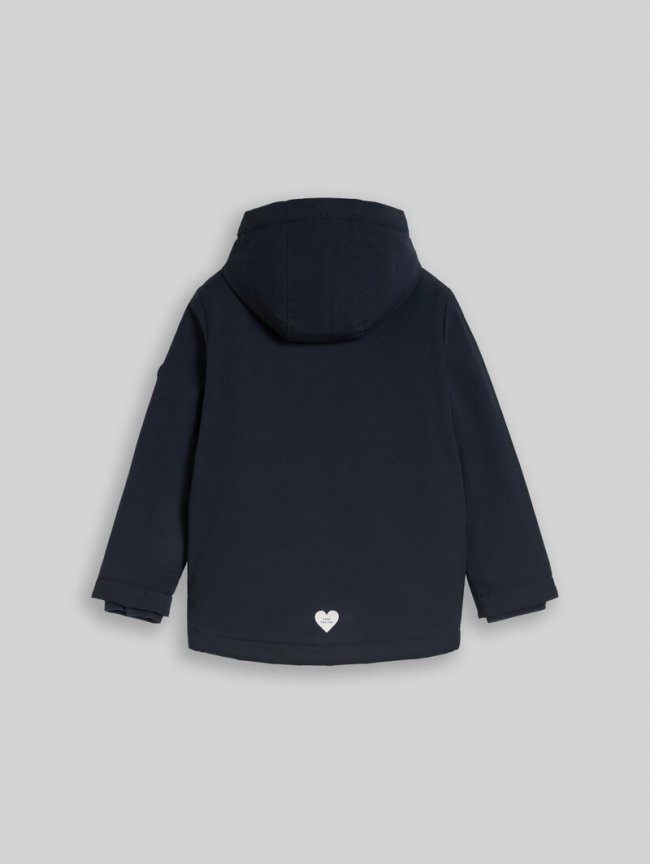 Tom Tailor Winter Parka mit Kapuze - Sky Captain Blue Tom Tailor Winter Parka mit Kapuze - Sky Captain Blue
