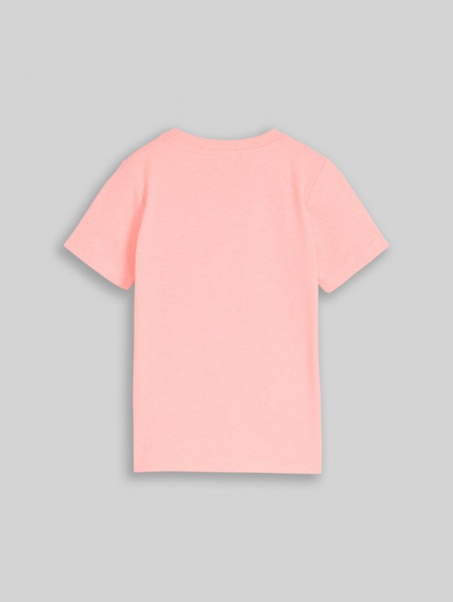 Tom Tailor Basic T-Shirt - Soft Neon Pink Tom Tailor Basic T-Shirt - Soft Neon Pink