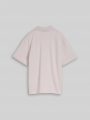 Tom Tailor Oversize Piqué Poloshirt - Dusty Greyish Lilac Tom Tailor Oversize Piqué Poloshirt - Dusty Greyish Lilac