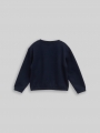 Tom Tailor Cropped Sweatshirt mit Wendepailletten - Sky Captain Blue Tom Tailor Cropped Sweatshirt mit Wendepailletten - Sky Captain Blue