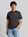 Tom Tailor Relaxed Fit T-Shirt mit Rückenprint - Coal Grey