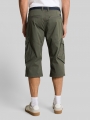 Tom Tailor TTMAX REGULAR Overknee Shorts mit Gürtel - Khaki Mini Weave Print Tom Tailor TTMAX REGULAR Overknee Shorts mit Gürtel - Khaki Mini Weave Print