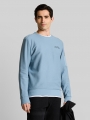 Tom Tailor Sweatshirt mit Reißverschlusstasche - Mountain Spring Blue Tom Tailor Sweatshirt mit Reißverschlusstasche - Mountain Spring Blue
