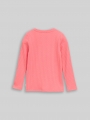 Tom Tailor Langarmshirt mit Rippstruktur - Pink Dream Tom Tailor Langarmshirt mit Rippstruktur - Pink Dream