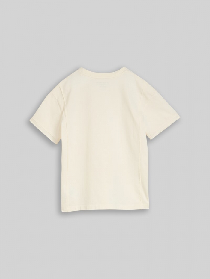 Tom Tailor Glow-in-the-Dark Oversize T-Shirt - Wool White Tom Tailor Glow-in-the-Dark Oversize T-Shirt - Wool White