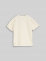 Tom Tailor Glow-in-the-Dark Oversize T-Shirt - Wool White Tom Tailor Glow-in-the-Dark Oversize T-Shirt - Wool White