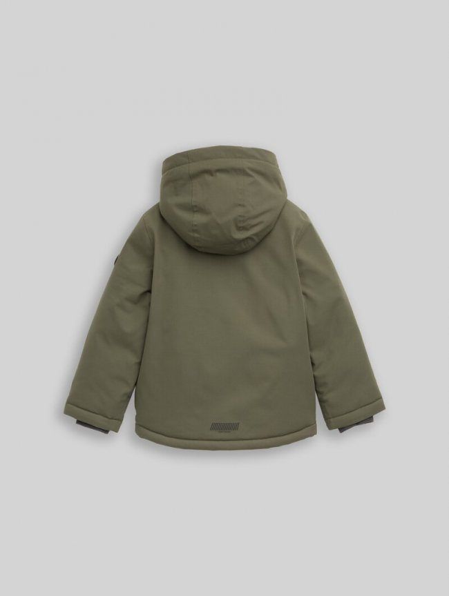 Tom Tailor Arctic Parka aus wasserabweisendem Material - Urban Olive Green Tom Tailor Arctic Parka aus wasserabweisendem Material - Urban Olive Green