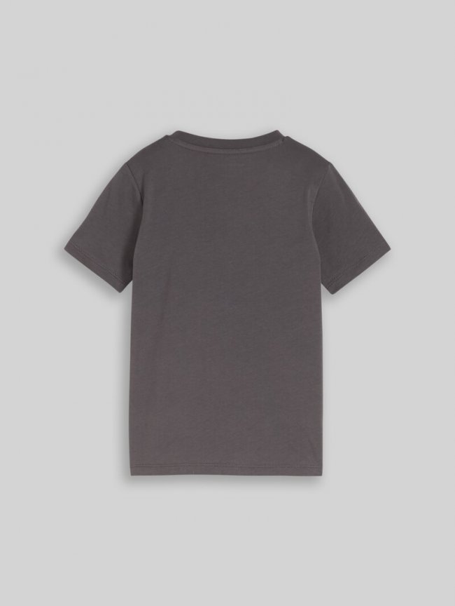 Tom Tailor T-Shirt mit Wendepailletten - Dark Urban Grey Tom Tailor T-Shirt mit Wendepailletten - Dark Urban Grey