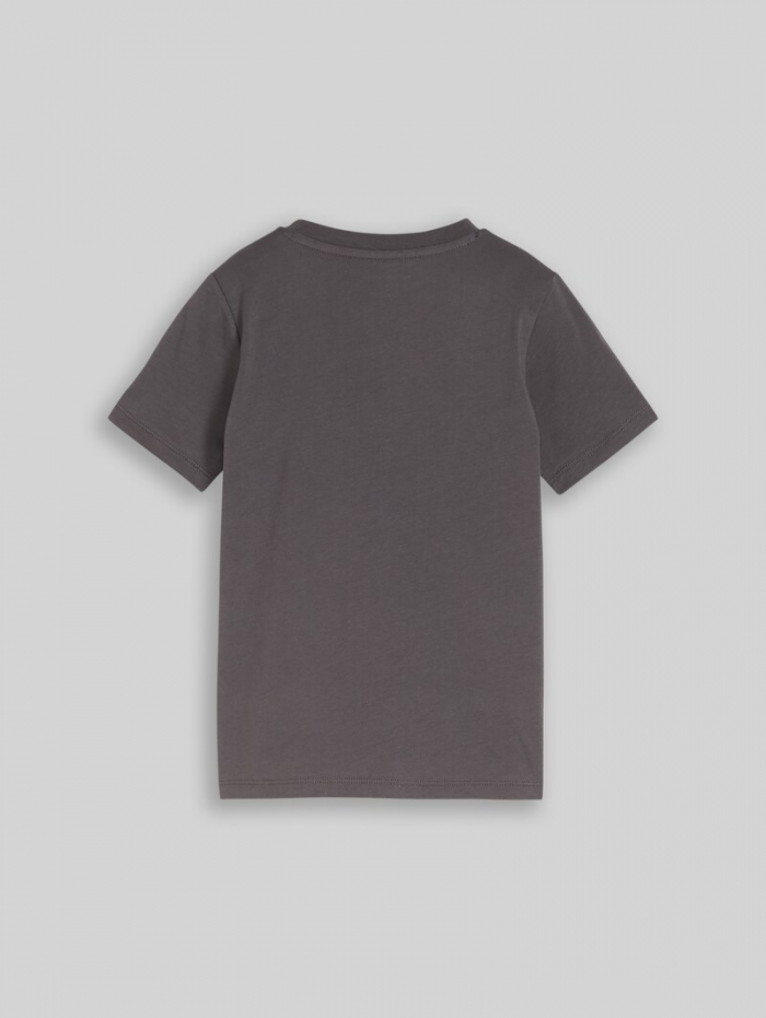 Tom Tailor T-Shirt mit Wendepailletten - Dark Urban Grey Tom Tailor T-Shirt mit Wendepailletten - Dark Urban Grey