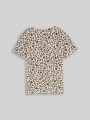 Tom Tailor T-Shirt mit Leo-Muster - Small Leopard Print Tom Tailor T-Shirt mit Leo-Muster - Small Leopard Print