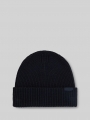 Tom Tailor Beanie Mütze mit Logo-Label - Sky Captain Blue Tom Tailor Beanie Mütze mit Logo-Label - Sky Captain Blue