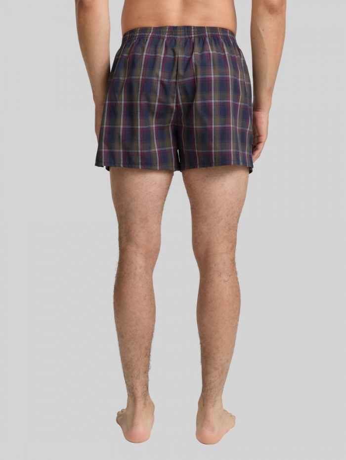 Tom Tailor Kurze Boxershorts im 2er-Pack - Blue-dark-check Tom Tailor Kurze Boxershorts im 2er-Pack - Blue-dark-check
