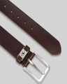 Tom Tailor TTCOREY Ledergürtel mit eckiger Dornschließe - Brown Uni Tom Tailor TTCOREY Ledergürtel mit eckiger Dornschließe - Brown Uni