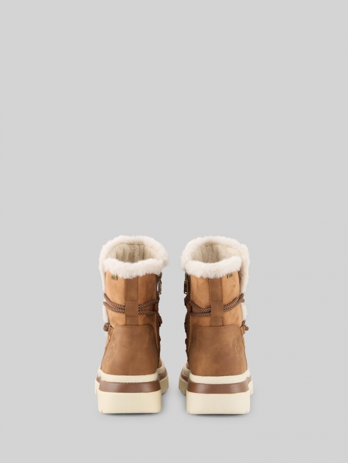 Tom Tailor Wasserfeste Schneestiefel mit Schnürung - Cognac Tom Tailor Wasserfeste Schneestiefel mit Schnürung - Cognac