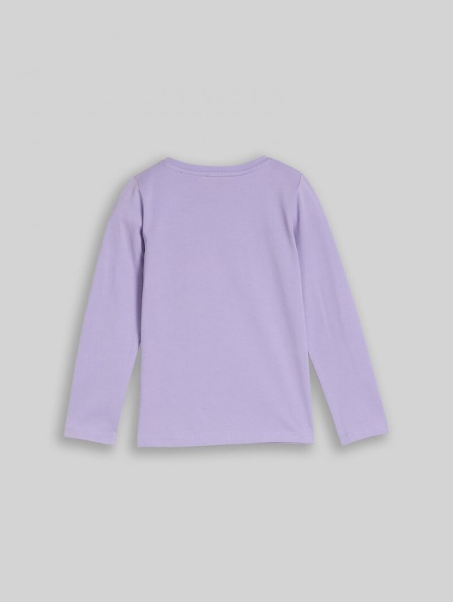 Tom Tailor Langarmshirt mit Peanuts-Print - Sweet Purple Tom Tailor Langarmshirt mit Peanuts-Print - Sweet Purple