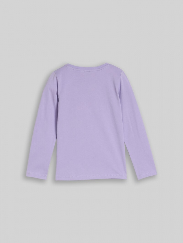 Tom Tailor Langarmshirt mit Peanuts-Print - Sweet Purple Tom Tailor Langarmshirt mit Peanuts-Print - Sweet Purple