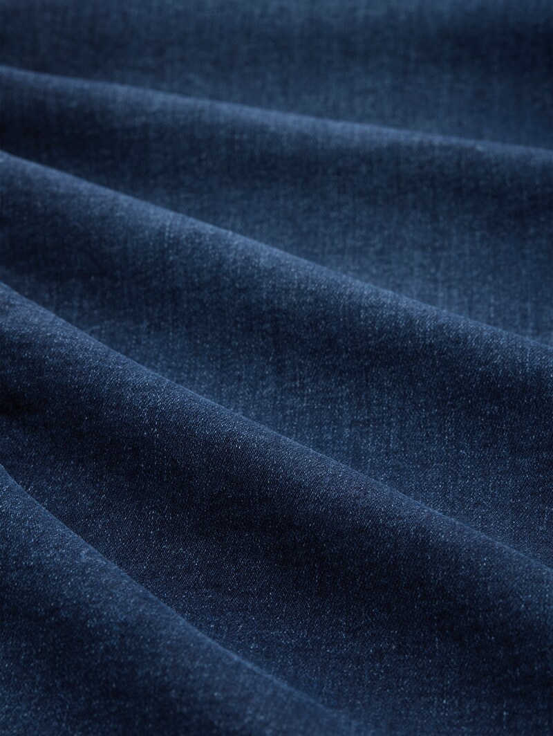 Tom Tailor TTELLA STRAIGHT Jeans - Used Dark Stone Blue Denim