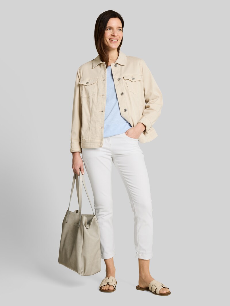 Tom Tailor Tapered Relaxed Hose - White