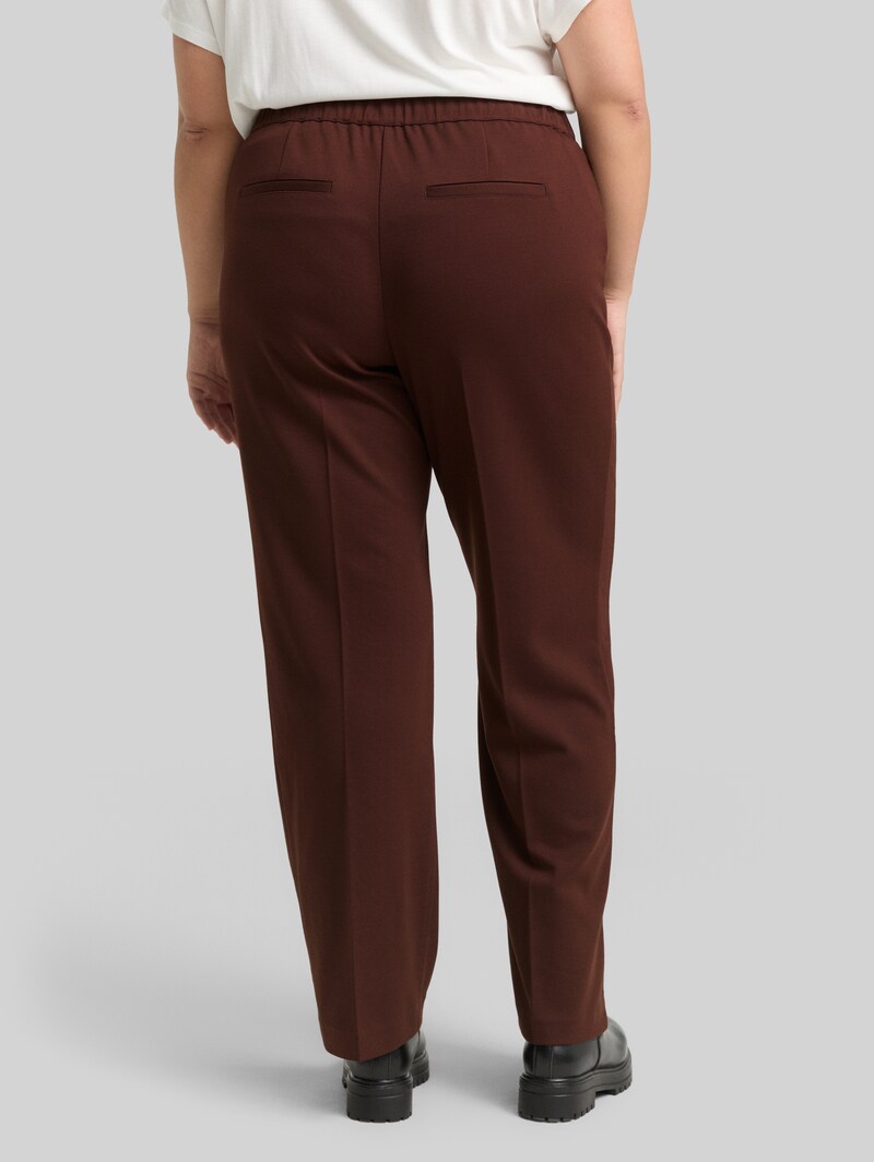 Tom Tailor Plus Size - Straight Hose - Dark Pecan Brown Tom Tailor Plus Size - Straight Hose - Dark Pecan Brown
