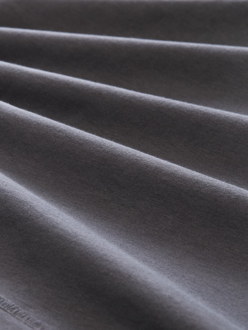 Tom Tailor T-Shirt mit Fotoprint - Tarmac Grey