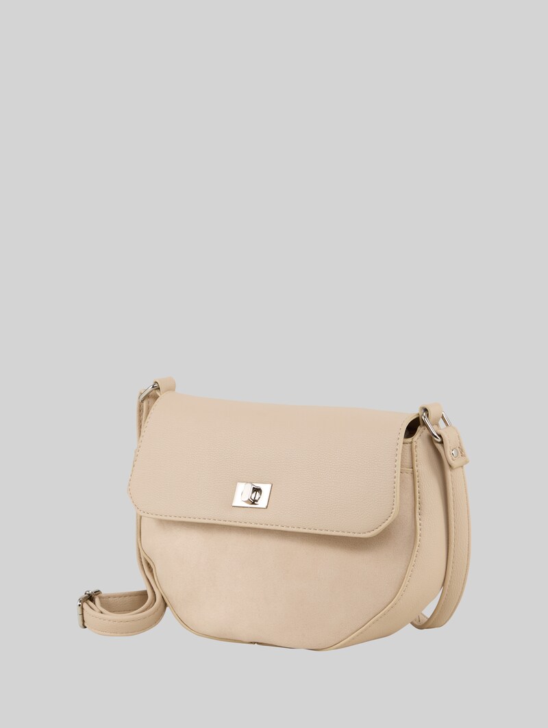 Tom Tailor TTTAYA Umhängetasche mit Drehverschluss - Beige / Beige