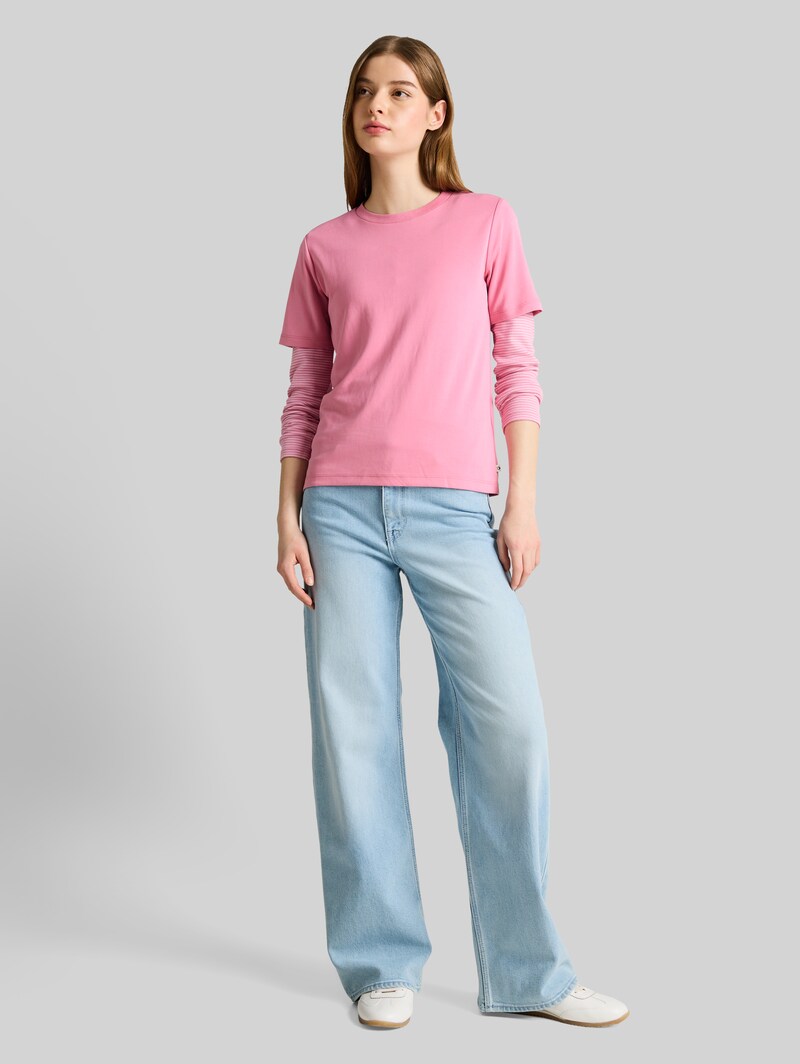 Tom Tailor Loose Fit T-Shirt - Soft Blush Rose