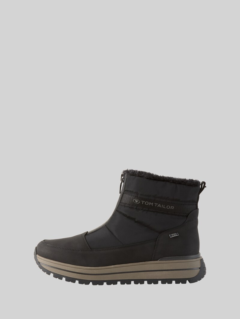 Tom Tailor Wasserfeste Stiefeletten mit Fütterung - Black