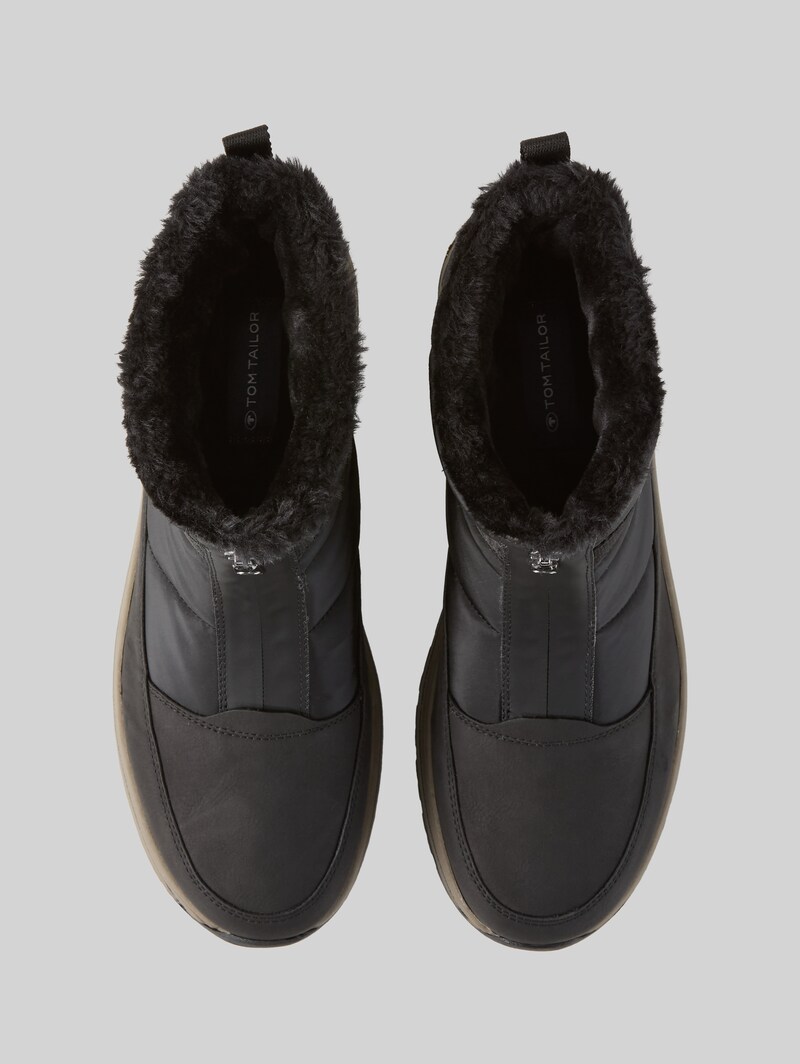 Tom Tailor Wasserfeste Stiefeletten mit Fütterung - Black