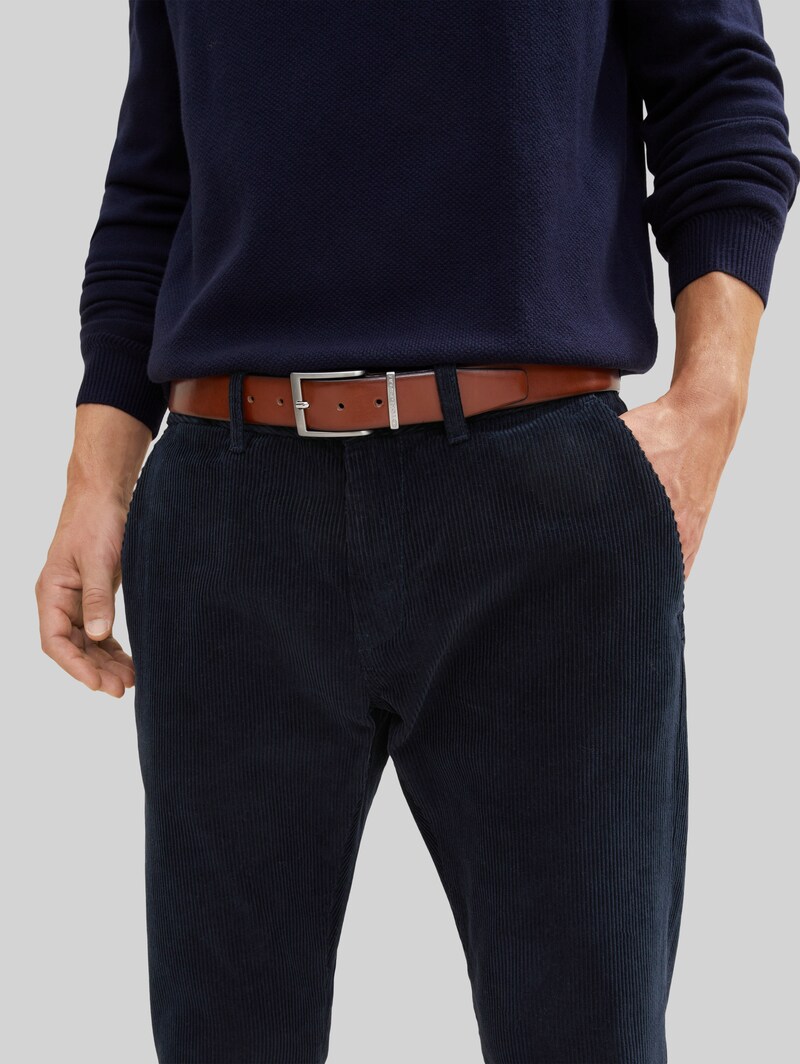 Tom Tailor TTBILL Gürtel mit eckiger Dornschließe - Light Brown Uni Tom Tailor TTBILL Gürtel mit eckiger Dornschließe - Light Brown Uni