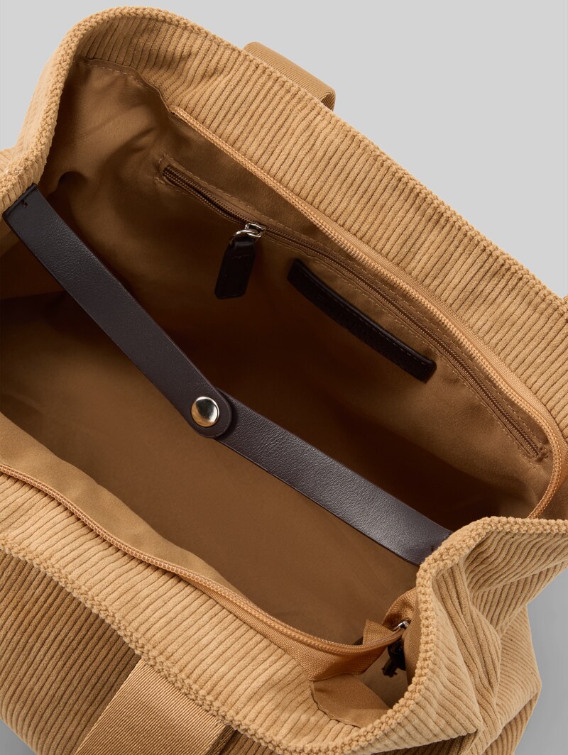Tom Tailor TTCORTINI L Shopper mit Anhänger - Camel / Camel Nature