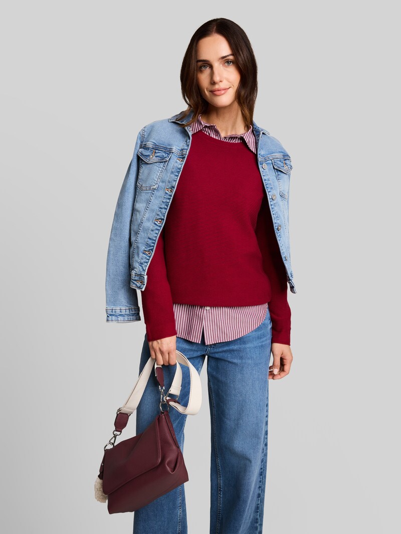 Tom Tailor TTFANIA S Umhängetasche mit Anhängertasche - Bordeaux