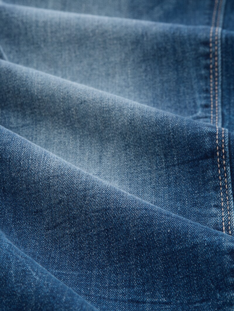 Tom Tailor TTALEXA SLIM Jeans - Random Bleached Blue Denim