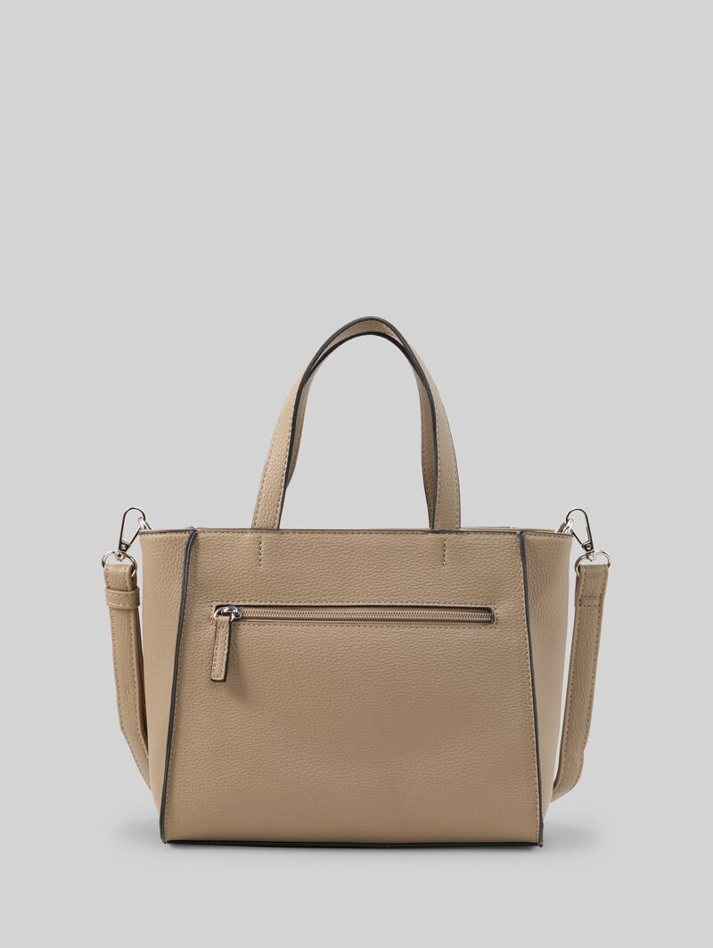 Tom Tailor TTELIORA M Shopper mit Gürteldetail - Taupe / Taupe
