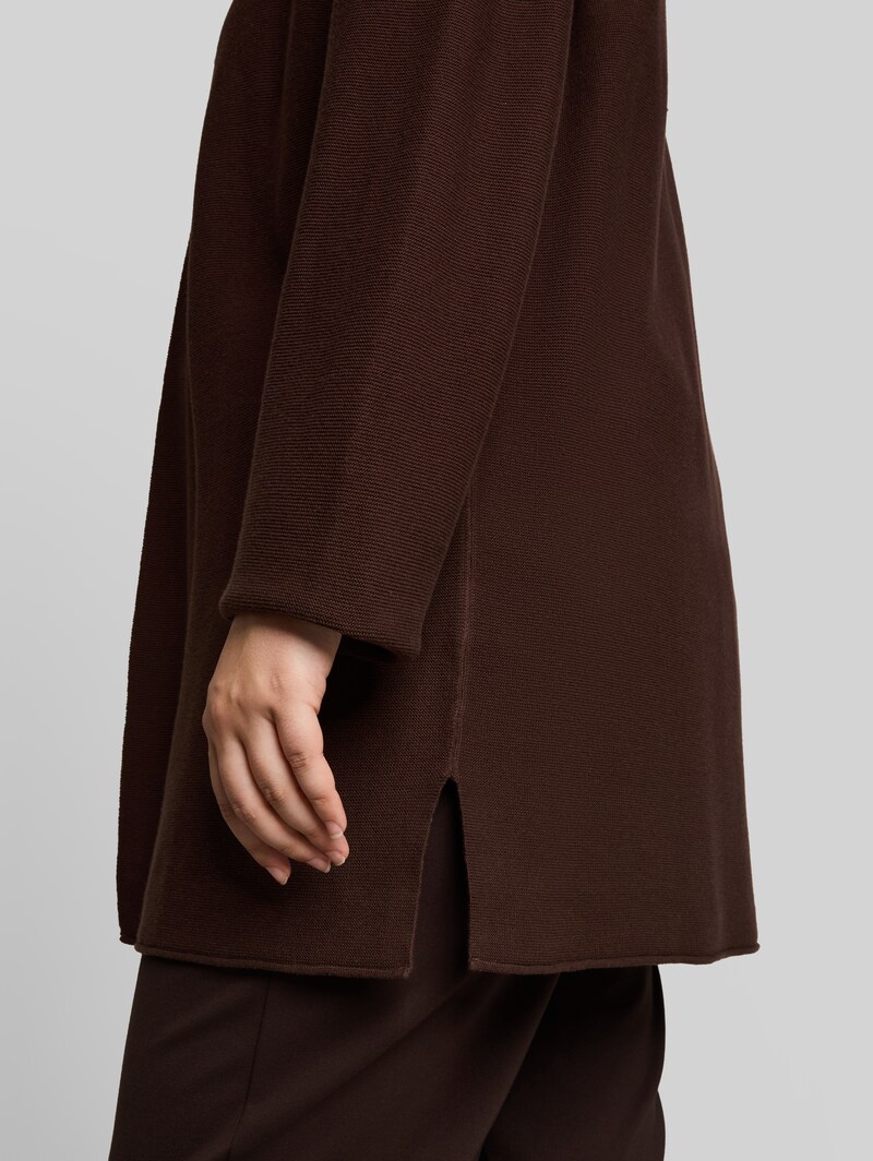 Tom Tailor Plus Size - Cardigan aus Baumwolle - Java Dark Brown