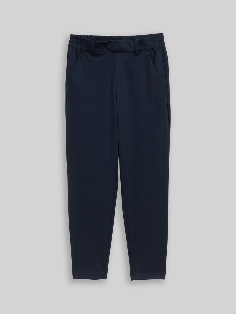 Tom Tailor Relaxed Fit Hose mit elastischem Bund - Sky Captain Blue