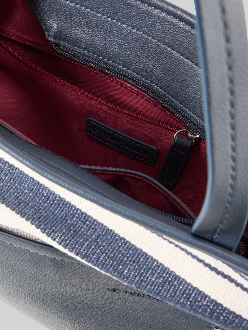 Tom Tailor TTELODIE M Shopper mit Streifenmuster - Mixed Blue