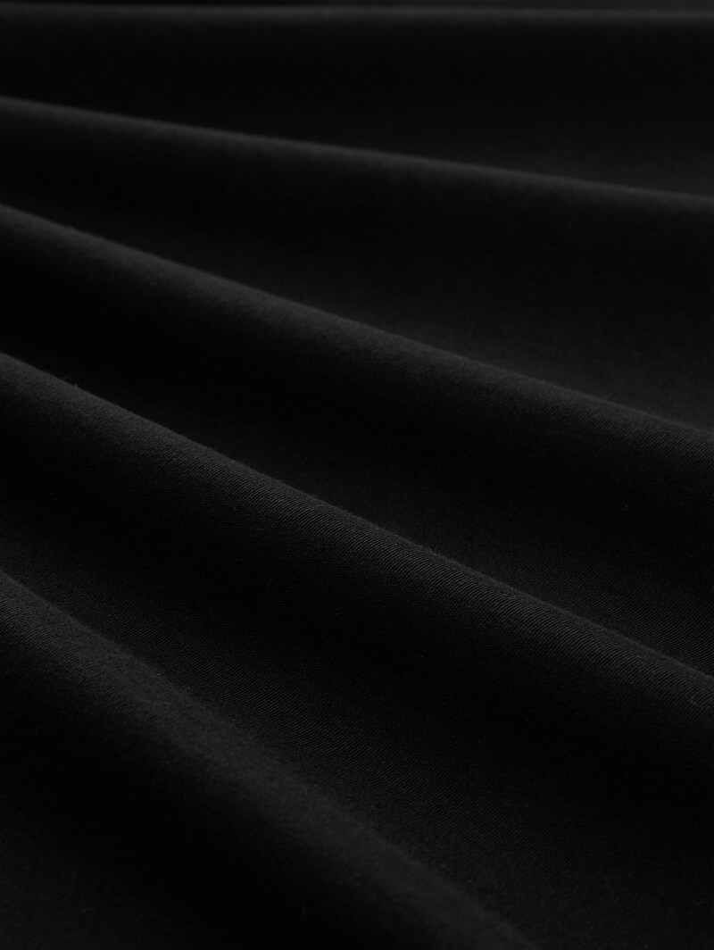 Tom Tailor Basic Rollkragenshirt - Black