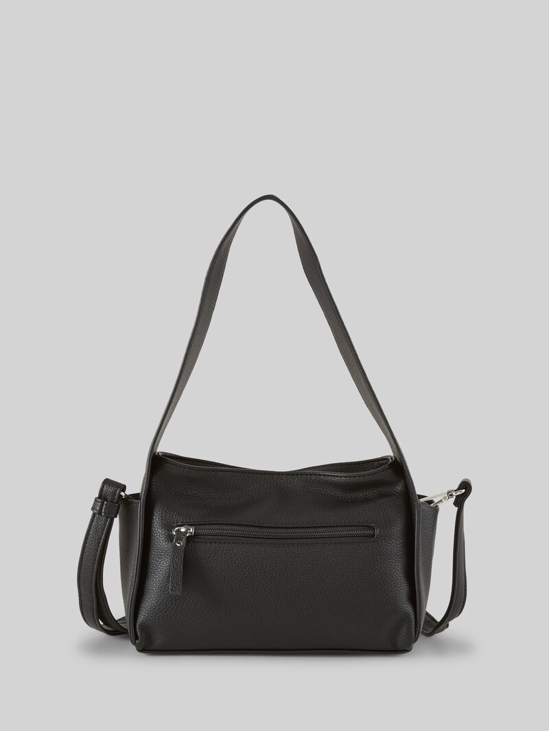 Tom Tailor TTROWAN Schultertasche aus Lederimitat - Schwarz / Black