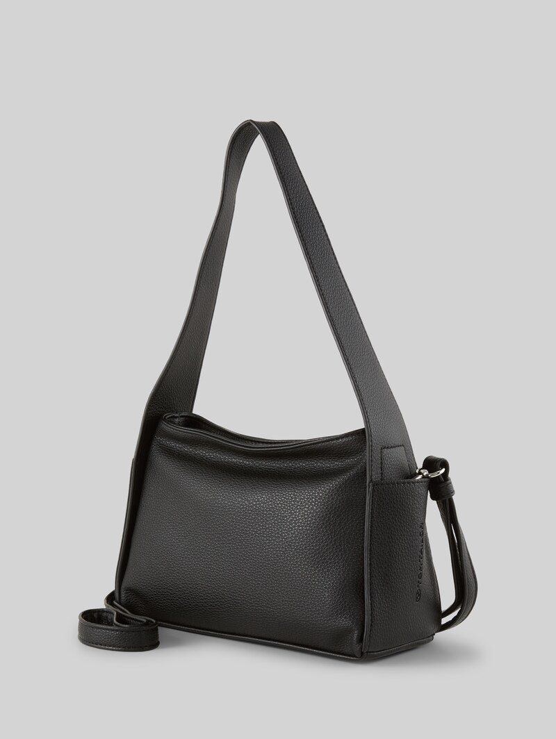 Tom Tailor TTROWAN Schultertasche aus Lederimitat - Schwarz / Black