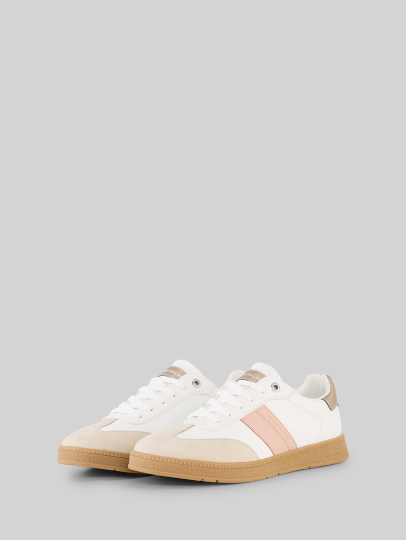 Tom Tailor Sneaker mit Colour-Blocking - White-nude