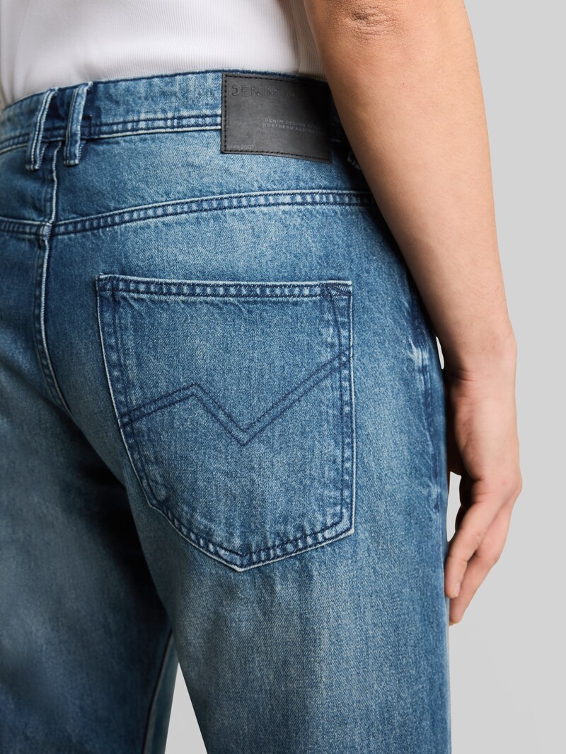 Tom Tailor TTWAYLEN RELAXED Jeans - Mid Stone Wash Denim