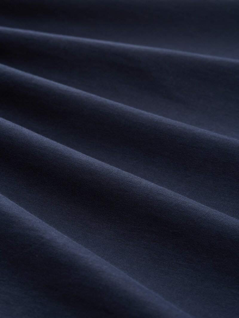 Tom Tailor T-Shirt mit Logo-Print - Dark Blue