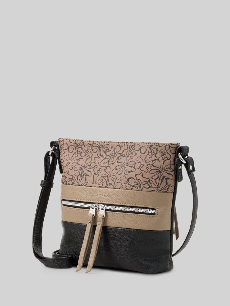 Tom Tailor TTELLEN M Umhängetasche mit Colour-Blocking - Flower Black