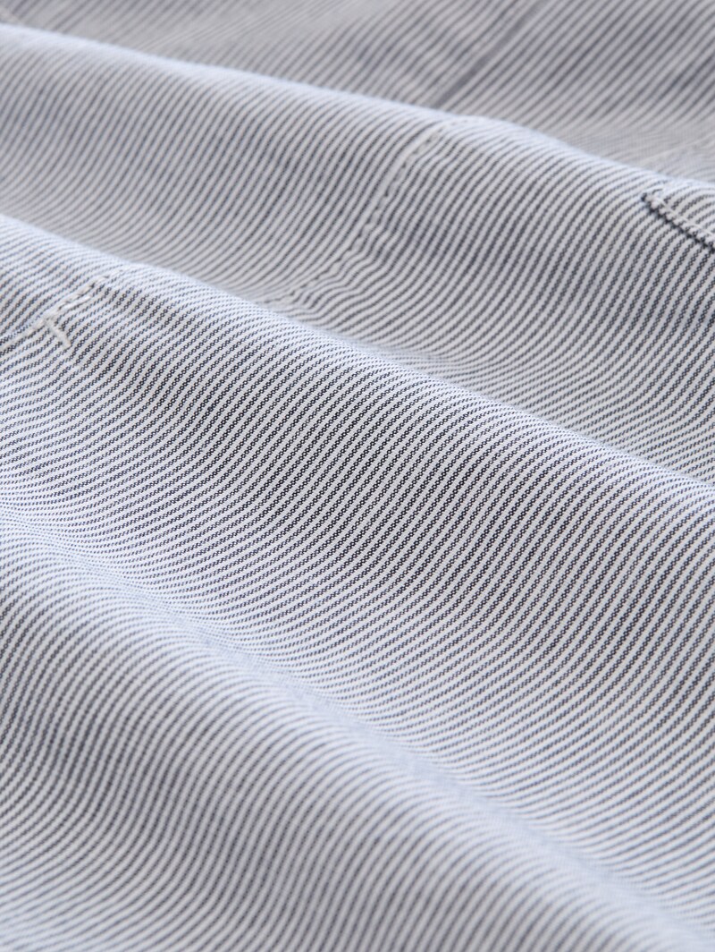 Tom Tailor Chino-Rock mit Kordelzug - Delicate Navy White Stripe
