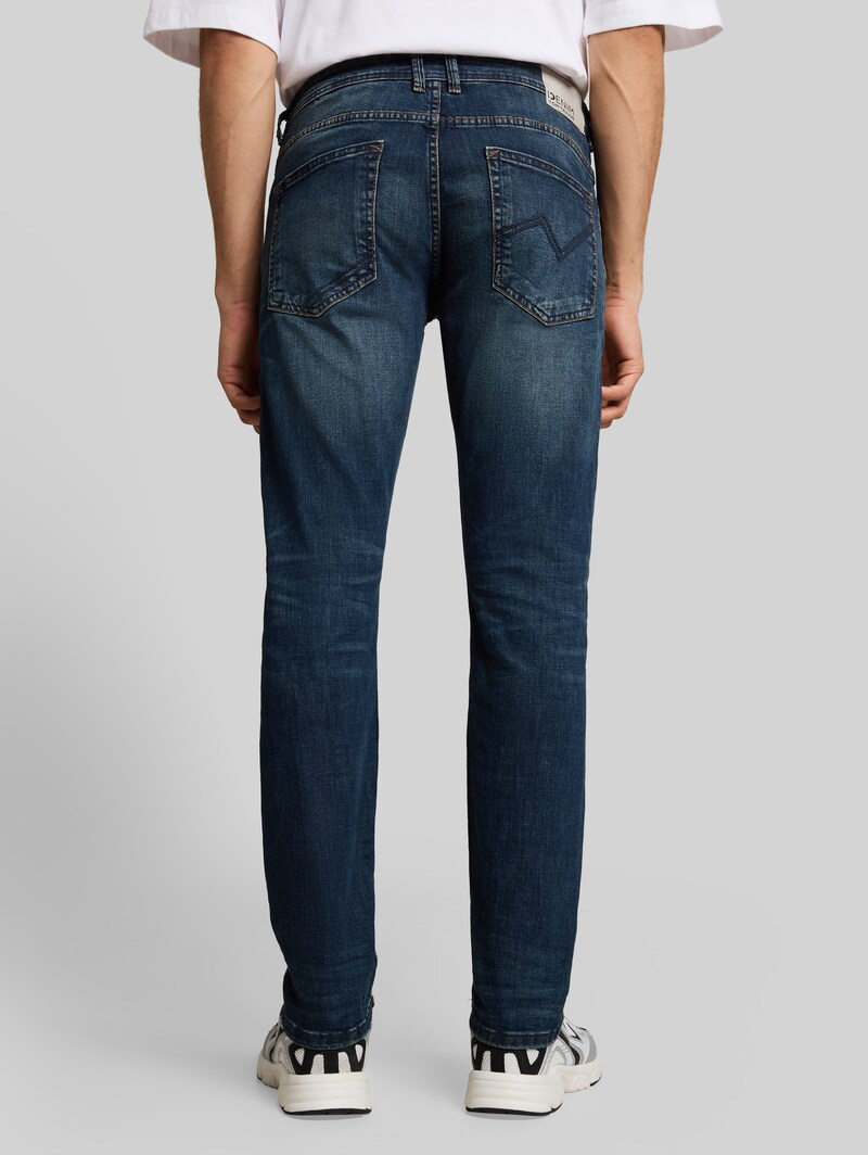Tom Tailor TTPIERS SLIM Jeans - Dark Stone Wash Denim Tom Tailor TTPIERS SLIM Jeans - Dark Stone Wash Denim