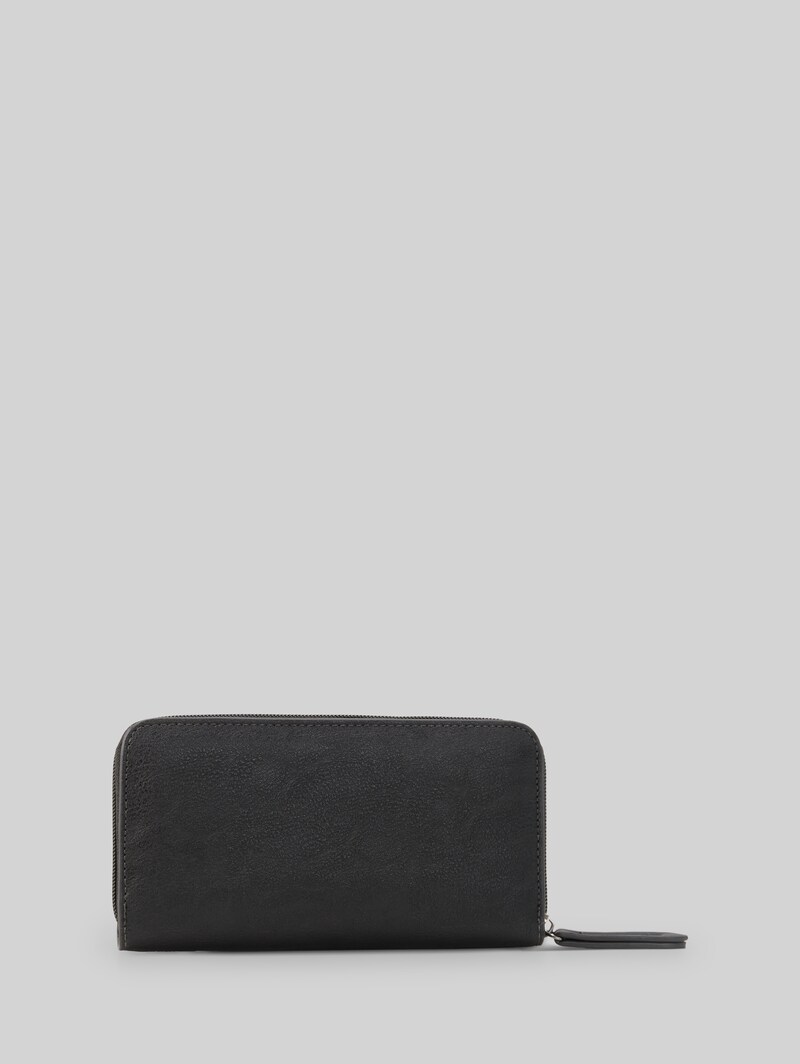 Tom Tailor TTGIA Portemonnaie mit Logo-Applikation - Schwarz / Black