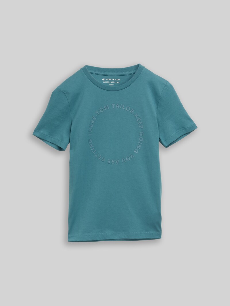 Tom Tailor Slim Fit T-Shirt - Pastel Teal