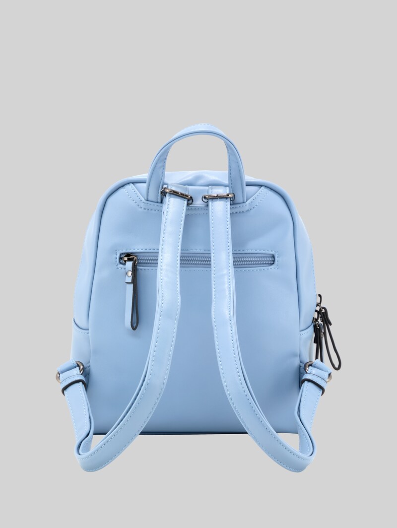 Tom Tailor TTTAMARA S Rucksack in Canvas-Optik - Hellblau / Light Blue
